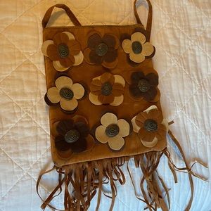 Cute boho brown bag